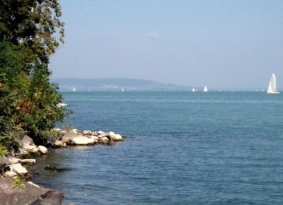 Озеро Блатон в Венгрии