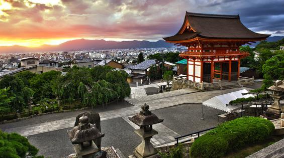 Древняя столица Японии: Киото
