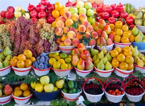 Uzbekistan fruits