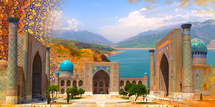 Восточная сказка путешествий по Узбекистану