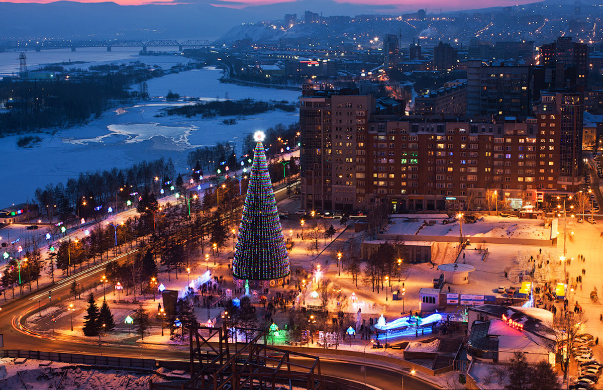 Захватывающий Новый год 2017 в Красноярске: развлечения на любой вкус
