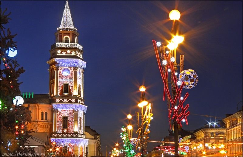 Новый Год в столице романтики: Санкт-Петербурге