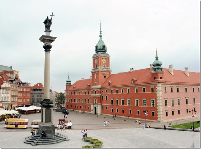 Дворец в Варшаве