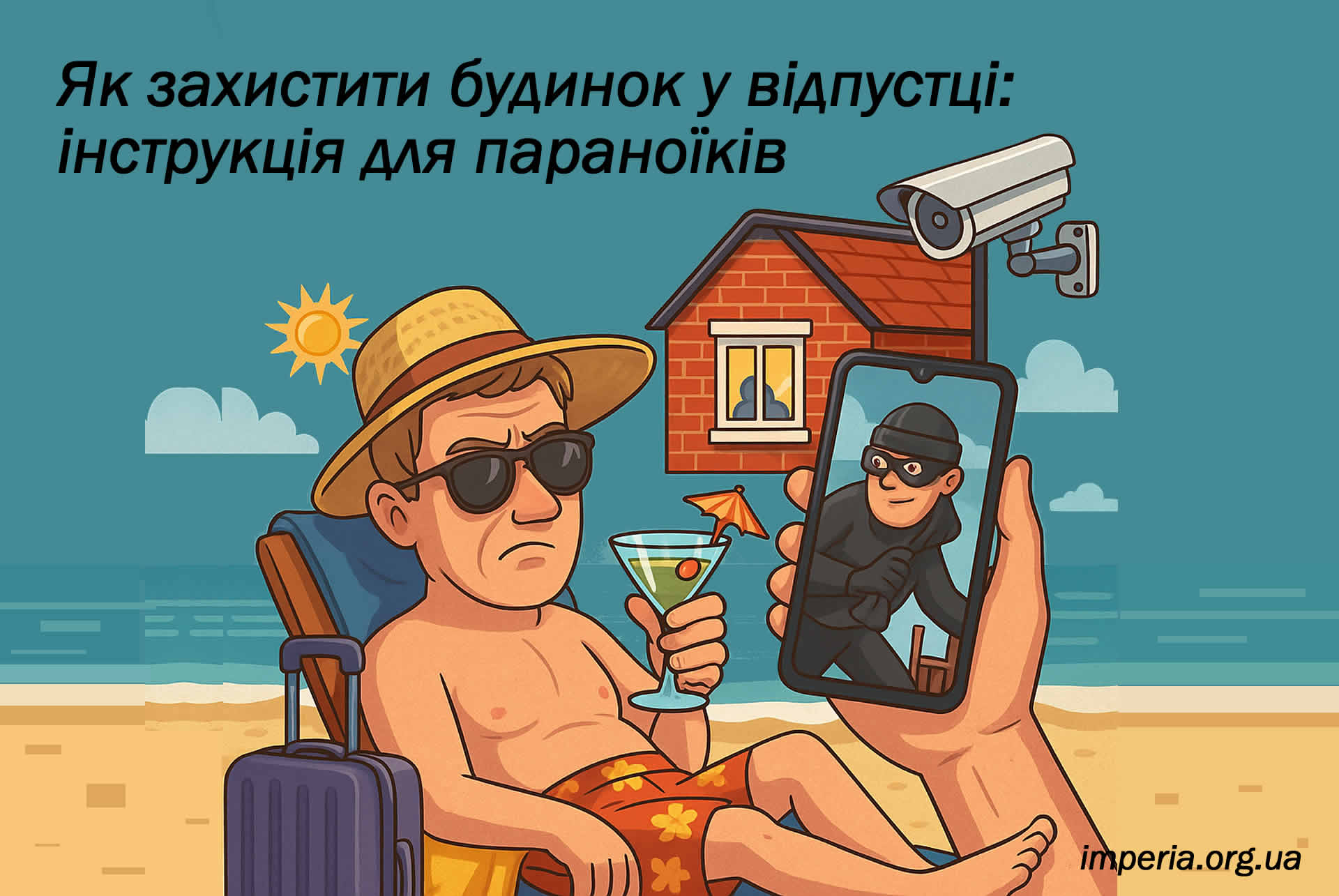 Как защитить дом или квартиру во время отпуска